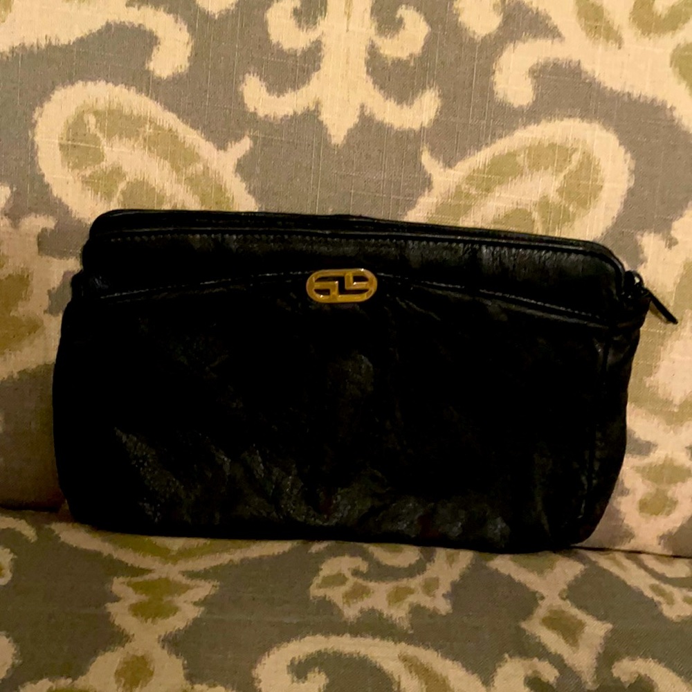 Leather clutch
